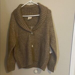 HERIZON WOODRANCH COZY CARDIGAN IN CARMEL-M